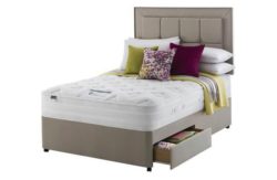 Silentnight Elkin 2000 PKT Memory Foam Double 2 Drw Divan